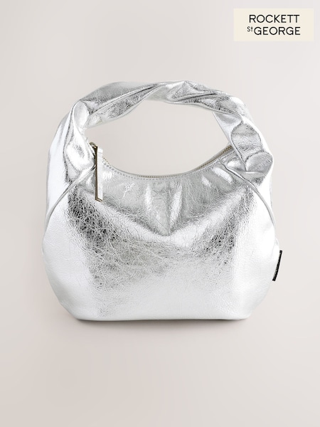Rockett St George Silver Croissant Bag (AV9035) | kr457
