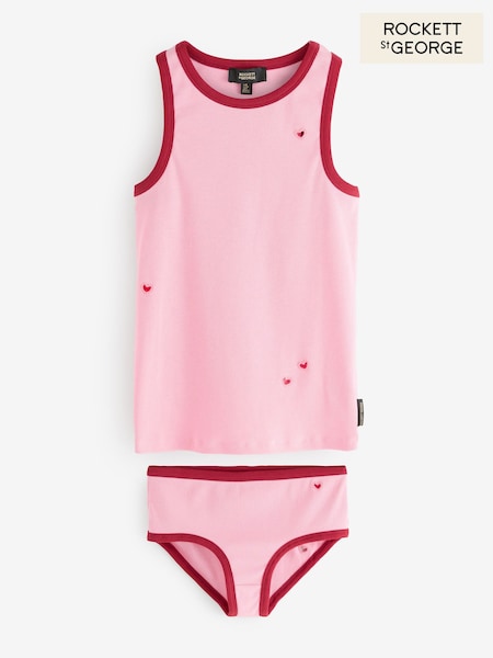 Rockett St George Ribbed Vest Set (AV9043) | ‏161‏₪