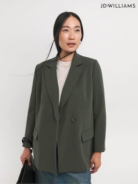 JD Williams Green Oversized Blazer (AV9081) | €93