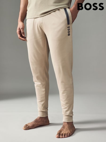 BOSS Natural Drawcord Terry 100% Cotton Joggers (AV9166) | $66