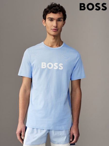BOSS Blue Regular Fit Jersey 100% Cotton T-Shirt (AV9168) | €32