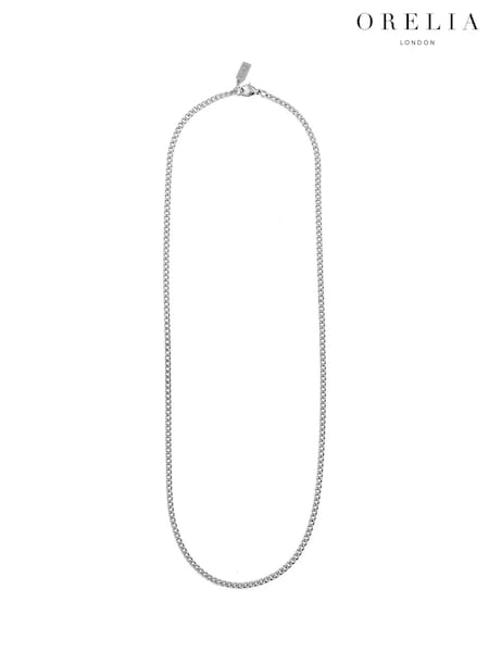 Orelia London Fine Curb Chain Necklace (AV9263) | €28