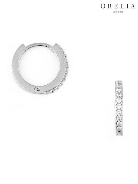 Orelia London Pave Huggie Hoop Earrings (AV9286) | €32