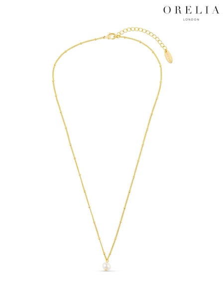 Orelia London Pearl Satellite Necklace (AV9337) | €32