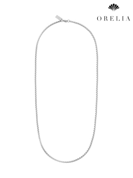 Orelia London Round Box Chain Necklace (AV9392) | €28
