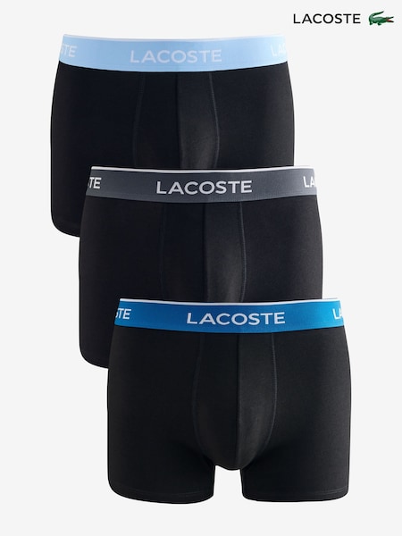 Lacoste Logo Multi Black Boxers 3 Pack (AV9454) | €55