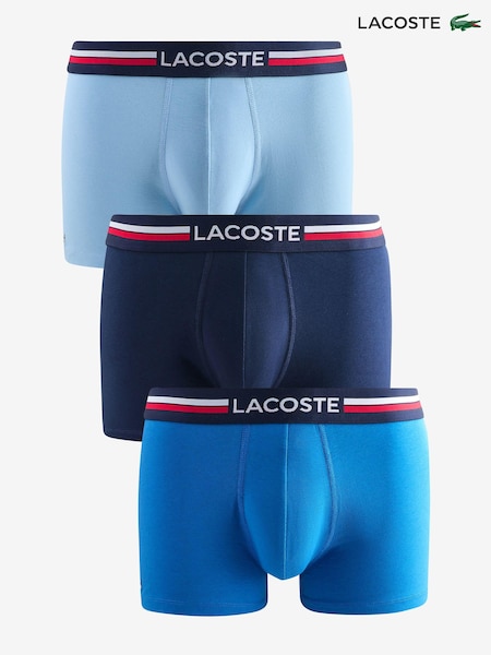 Lacoste Blue Logo Boxers 3 Pack (AV9459) | €60