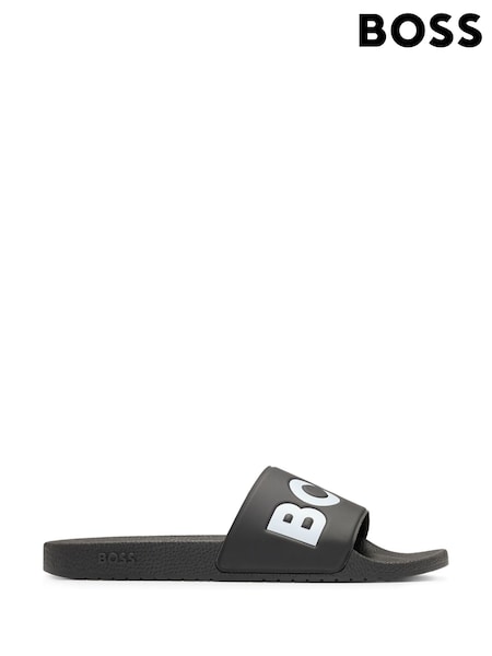 BOSS Black Large Logo Sliders (AV9968) | R$ 485