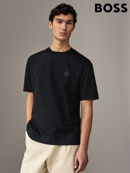 Чорний - Футболки BOSS Mercerised 100% Cotton (AV9975) | 5 948 грн