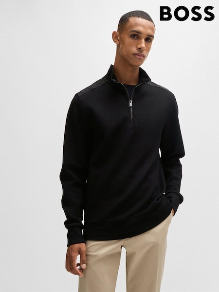 BOSS Black Regular Fit Mercerised 100% Cotton Sweatshirt (AW0021) | R$ 1,765
