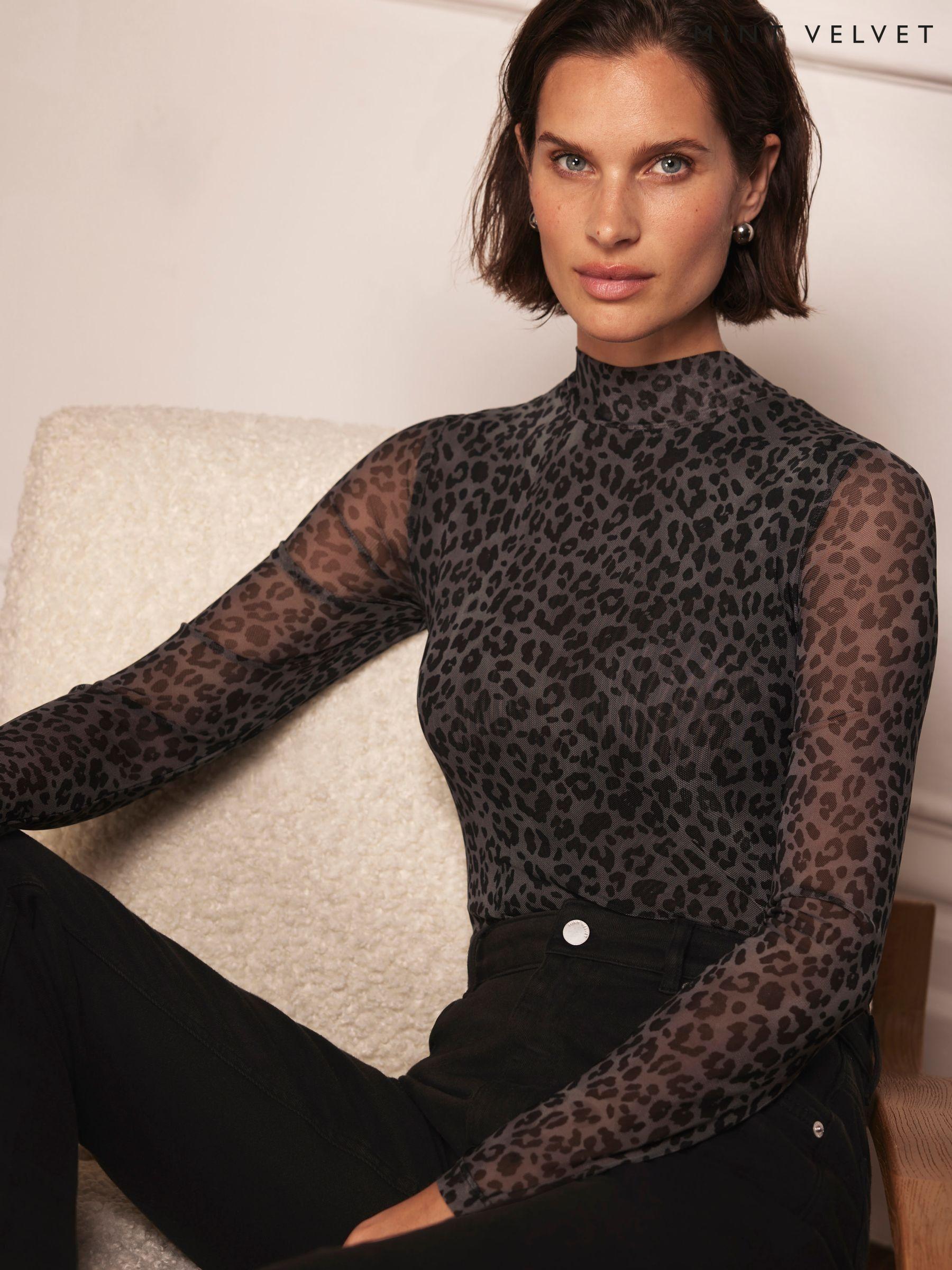Blouses Mint Velvet Long Sleeve High Neck Tops Next Luxembourg