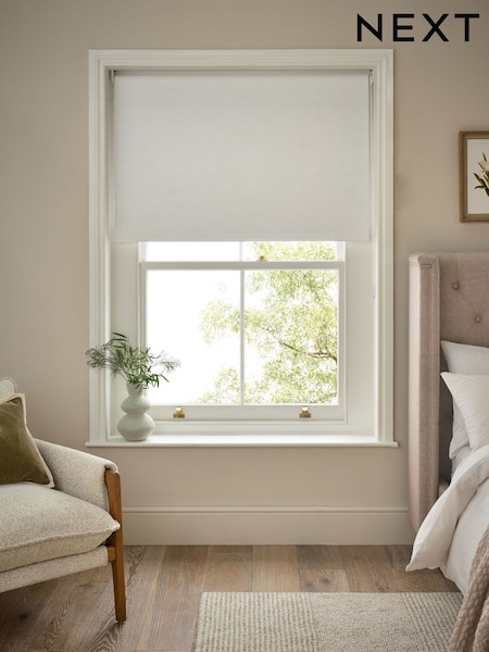 Natural Ready Made Roller Blackout Textured Blinds (AW0135) | €31 - €63