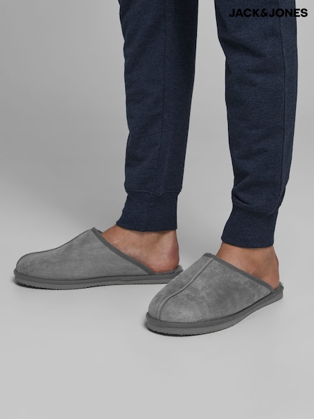 Harmaa - Jack & Jones Microfibre Slippers (AW0252) | €24