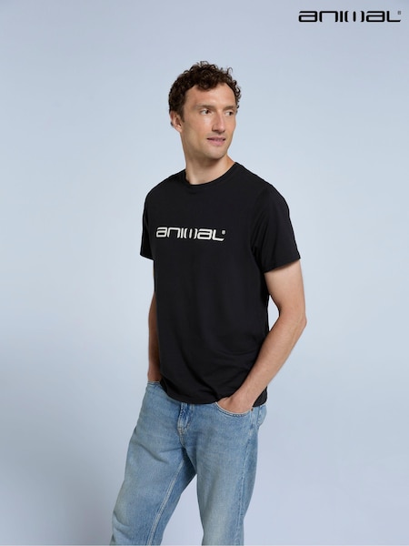 Musta - Animal Mens Leon Relaxed T-shirt (AW0286) | €41