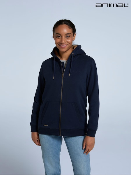 Animal Blue Zuri Womens Hoodie (AW0295) | €40