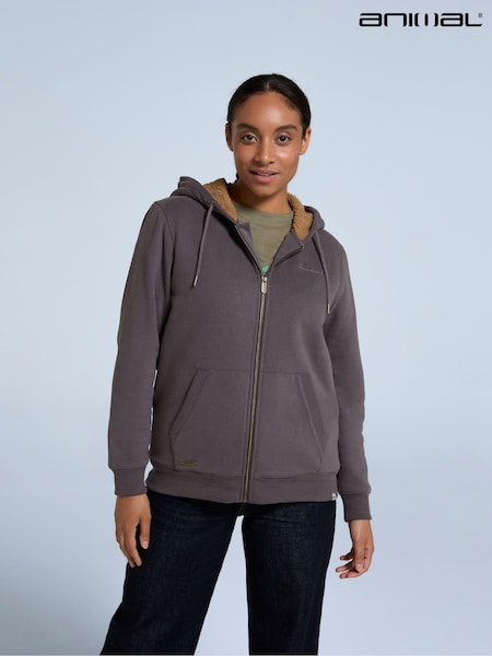 Animal Brown Zuri Womens Hoodie (AW0334) | €40