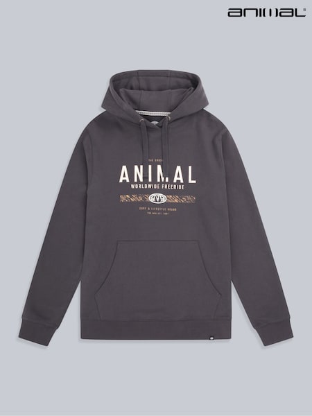 Animal Grey Mens River Hoodie (AW0335) | AZN 123