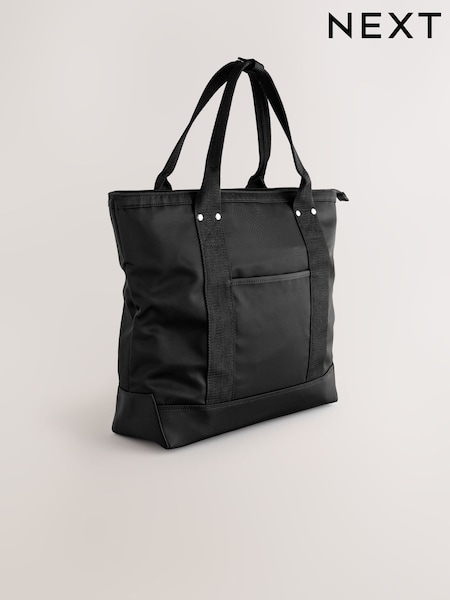 Black Nylon Tote Bag (AW0613) | 240 zł