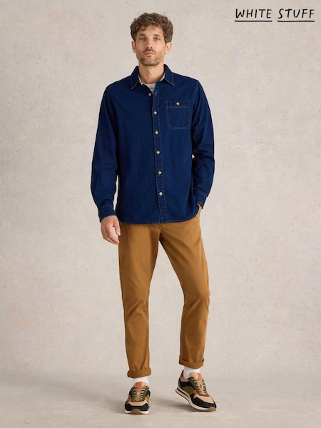 White Stuff Denim 100% Cotton Shirt (AW0787) | ‏315‏₪