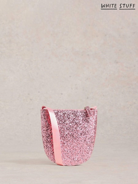 White Stuff Pink Glitter Bag (AW0800) | OMR4