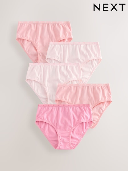 Pink Briefs 5 Pack (1.5-16yrs) (AW0850) | €11 - €17