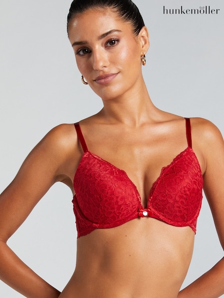 Red - Hunkemöller Marine Padded Underwired Push-Up Bra (AW1044) | 44 €