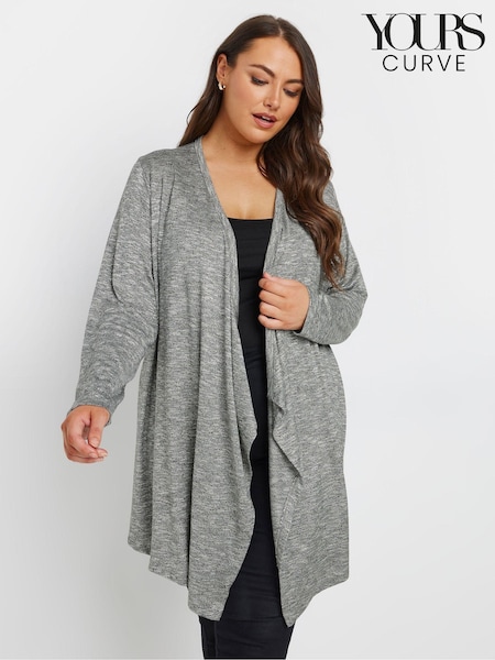 Yours Curve Waterfall Soft Touch Cardigan (AW1202) | € 37