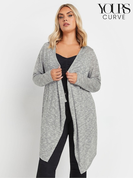 siva - Yours Curve Waterfall Metallic Cardigan (AW1211) | € 37