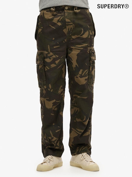 Superdry Green Baggy Parachute Joggers (AW1460) | €49