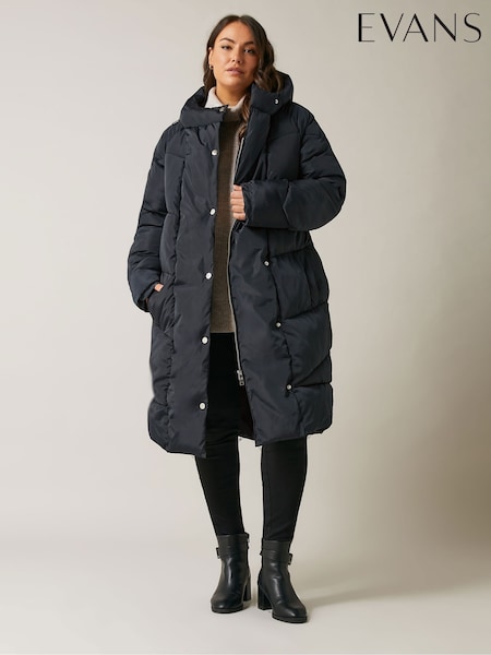 Negru - Evans Paltoane căptușite (AW1463) | 670 LEI