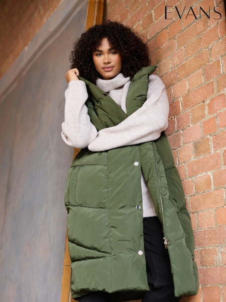 Зеленый - Evans Padded Gilet (AW1466) | €93