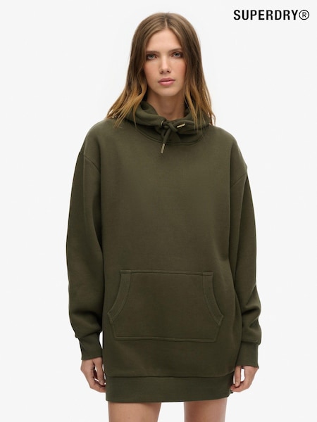 Superdry Tattoo Rhinestone Hoodie Dress (AW1500) | 0 LEI