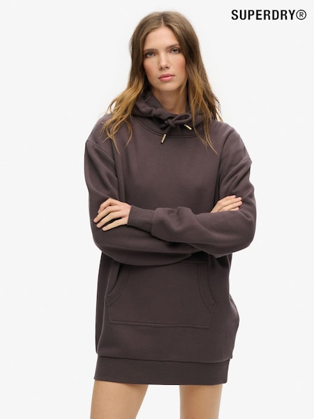 Superdry Tattoo Rhinestone Hoodie Dress (AW1504) | 417 LEI