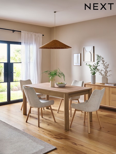 Light Natural 6 to 10 Seater Noa Dining Table (AW1549) | €750