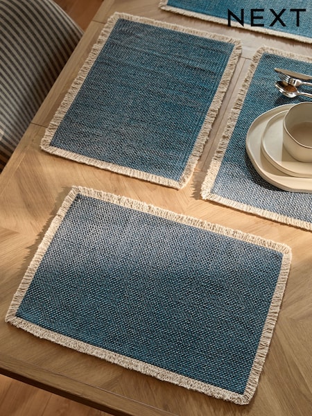 Set of 4 Blue Placemats (AW1648) | €28
