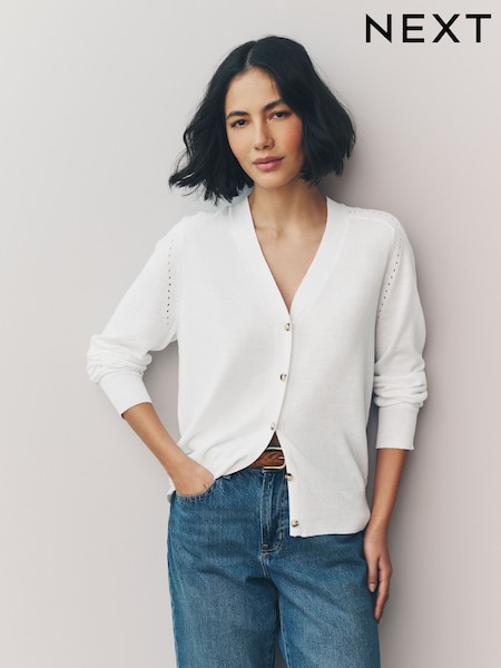 Bela - Soft Touch Button Up Knitted Cardigan (AW1718) | € 22