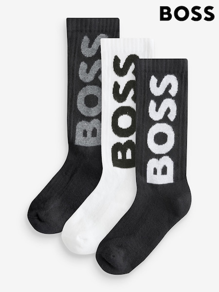 BOSS Multi Ribbed Cotton Socks 3 Pack (AW1998) | €35