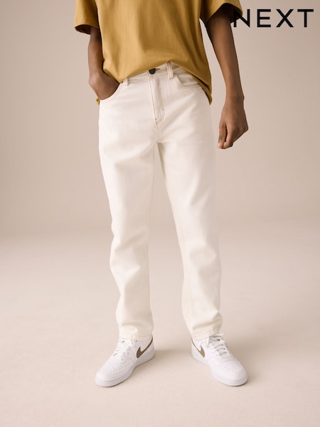 Ecru Regular Fit Authentic Denim Jeans (3-16yrs) (AW2136) | €17.50 - €24