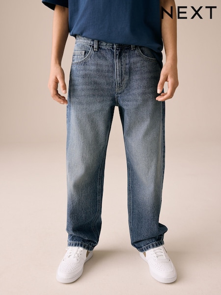 Dark Blue Denim Wide Fit Authentic Jeans (3-16yrs) (AW2138) | €21 - €28