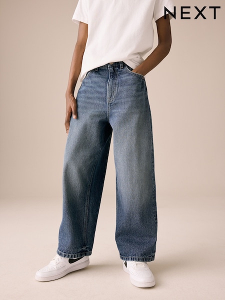 Dark Blue Denim Super-wide Fit Authentic Jeans (3-16yrs) (AW2139) | €18.50 - €25