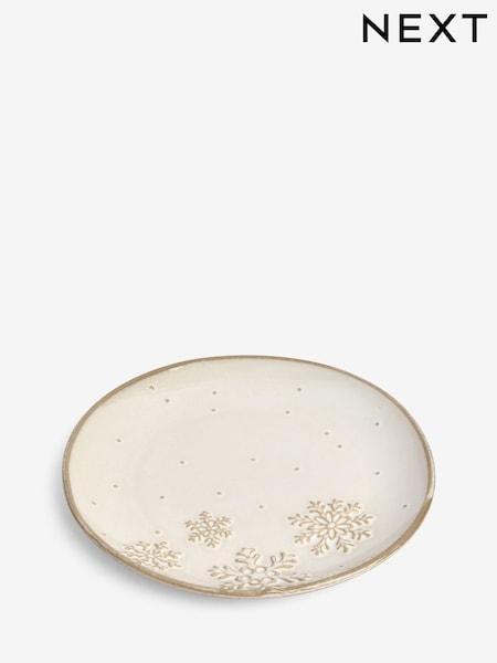 Set of 2 Christmas Snowflake Side Plates (AW2201) | € 20