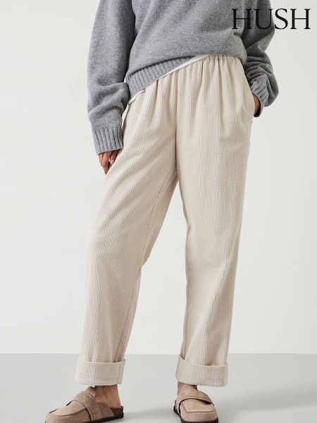 Hush Natural Lisa Corduroy 100% Cotton Joggers (AW2303) | R$ 890