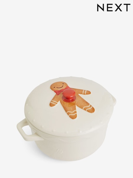 Cream Gingerbread Cassorole Dish (AW2329) | €29