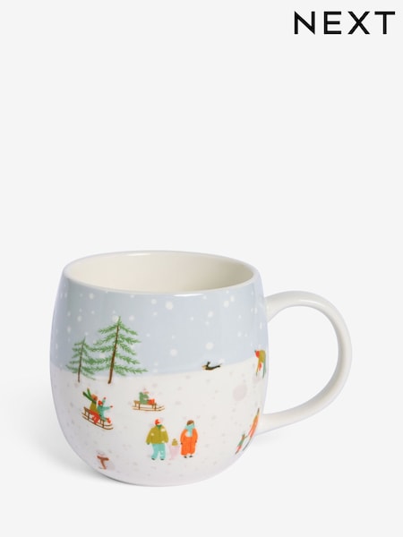 Blue Winter Scene Mug (AW2372) | €10