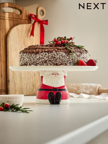 Red Santa Cake Stand (AW2558) | €39
