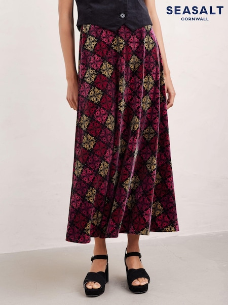 Seasalt Cornwall Rose Jersey Skirt (AW2954) | €55