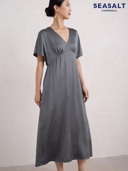 Seasalt Cornwall Evenglow Satin Dress (AW2995) | €76