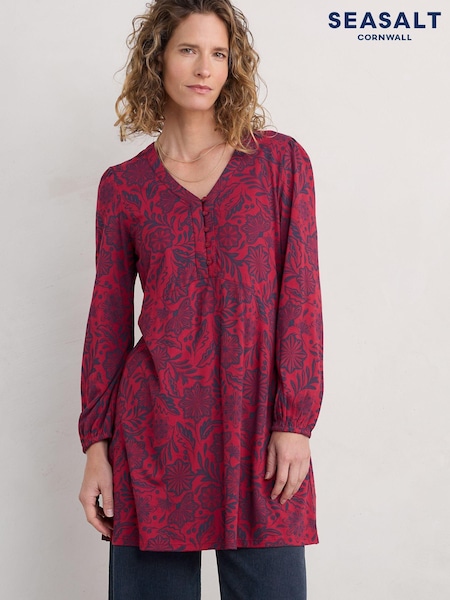 Seasalt Cornwall Peg Loom A-Line Jersey Tunic (AW2998) | 284 LEI