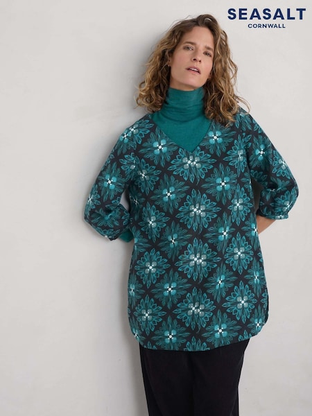 Seasalt Cornwall Blue Loganberry Tunic (AW3010) | AED204