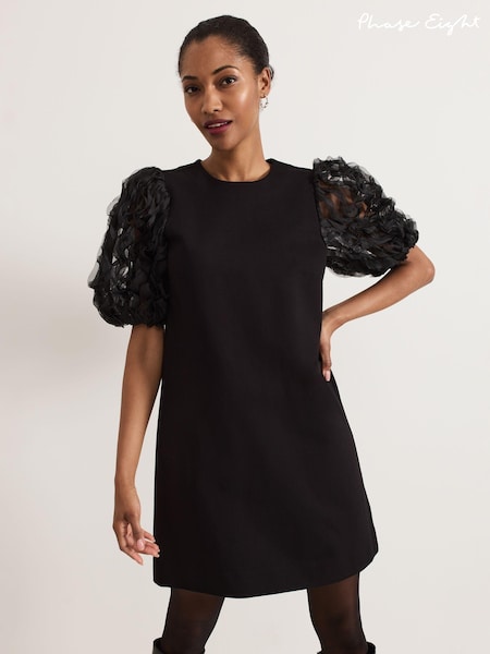 Phase Eight Black Aida Dress (AW3037) | 490 QAR